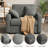 Atlai 40''W Upholstered Chaise Lounge with Ottoman and Two Pillows-1748324329