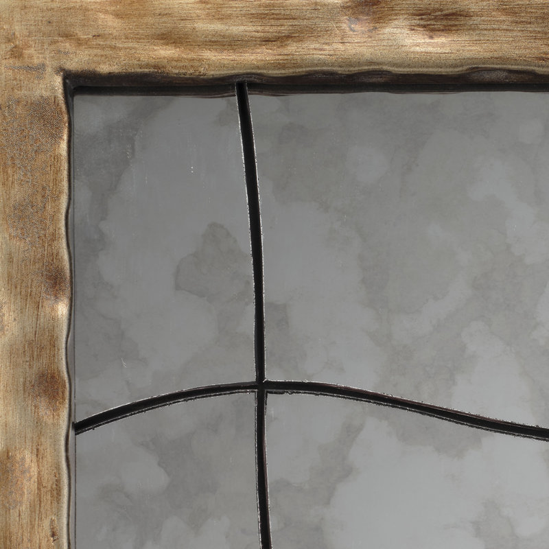 Fractu Rectangle Iron Mirror