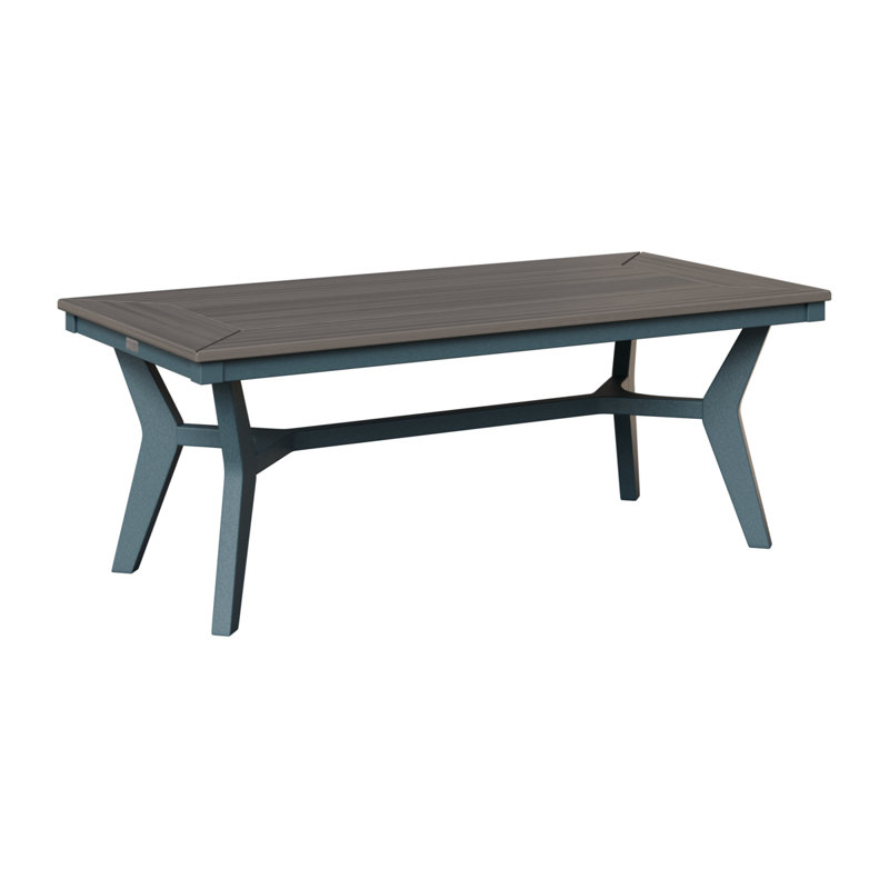 Table basse berlinoise Berlin, Gris côtier, Ardoise