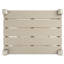 Table d'appoint en PEHD résistant aux UV l 18,45 po Vinnie-728386156