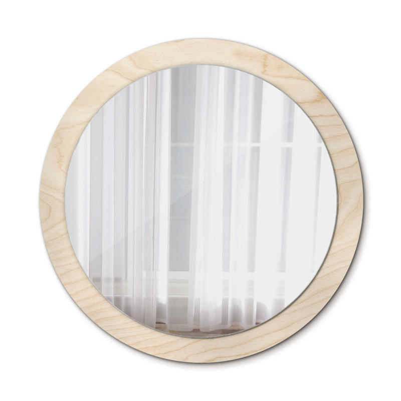 Huldar Glass Flat Wall Mirror
