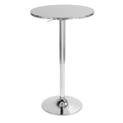 Bar Height Metal Dining Table