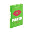Little Book of Paris Style Leather Bound Book