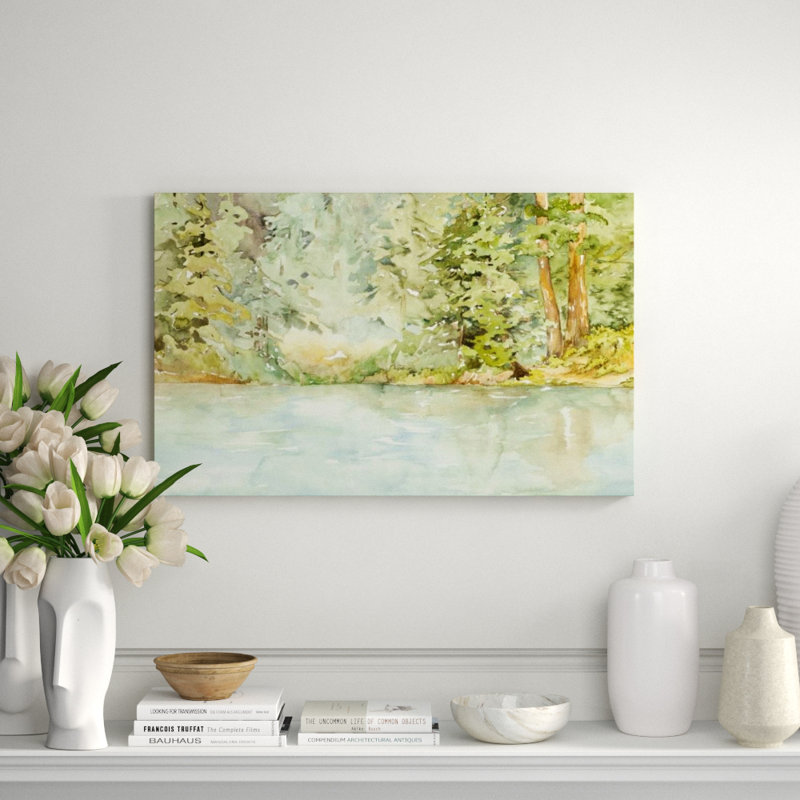 Lost And Found Print by Sara Brown, Glass Coat, 54" H x 85" W
