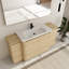 Ensemble de meuble-lavabo simple 64 po avec comptoir en céramique Addisin-1161142653