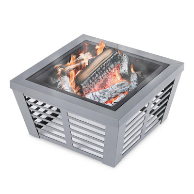 Ashanta Rectangle Steel Smokeless Fire Pit
