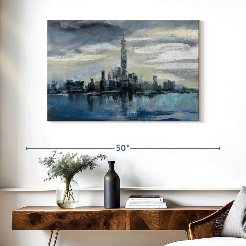 Sireci Manhattan Winter, 26" H x 39" W