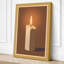 Candlelight Meditation Minimalist - Wrapped Canvas-1526078356-1526078359