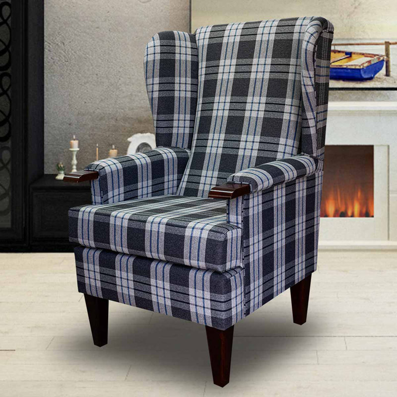 71cm Wide Tufted Wingback Chair
