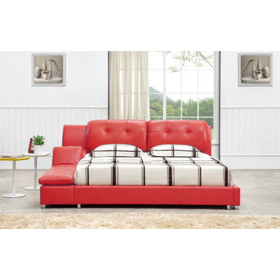Muski Upholstered Sleigh Bed