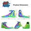 10.5' x 15' Inflatable Water Slide with Air Blower