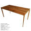 Tannum Walnut Solid Wood Dining Table-90489257