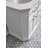 Bruning 60" Carrara Engineered Marble Countertop Bath Vanity with Mirror-804736354-718201639