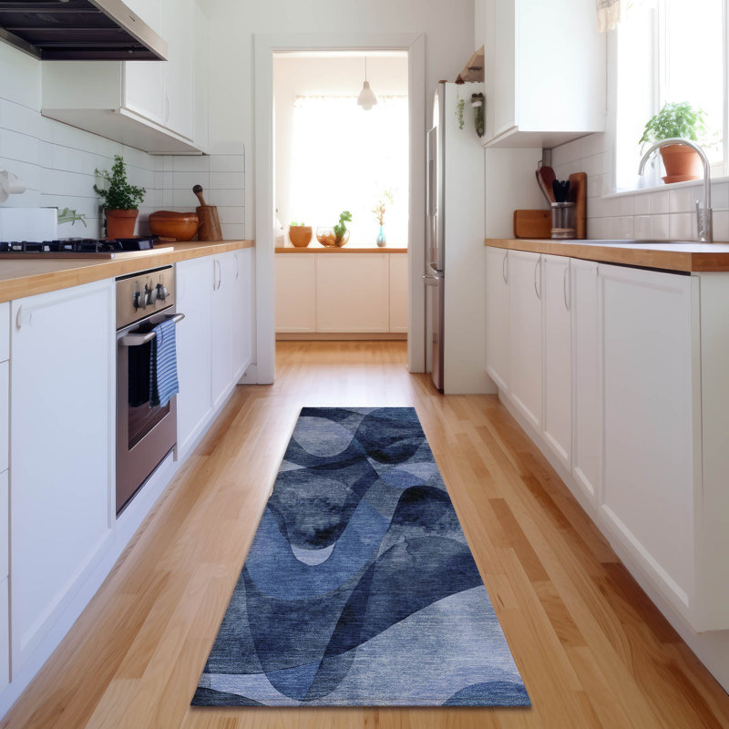 Tapis Limpho avec envers antidérapant, Tapis de couloir 2 pi 3 po x 7 pi 6 po