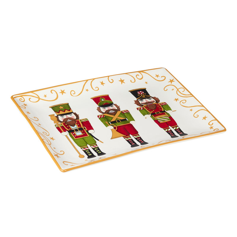 Plateau rectangulaire de casse-noisette Magic