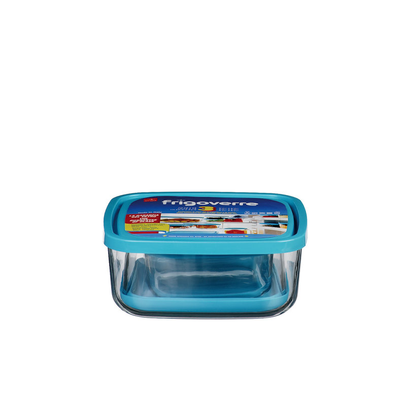 Ensemble de 3 contenants alimentaires carrés Frigoverre (25,25 oz, 54 oz et 94,75 oz)
