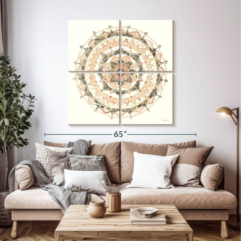 Mandala Kerner, H 45 po x l 45 po