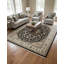Tapis oriental noir Indo-nain 9x12