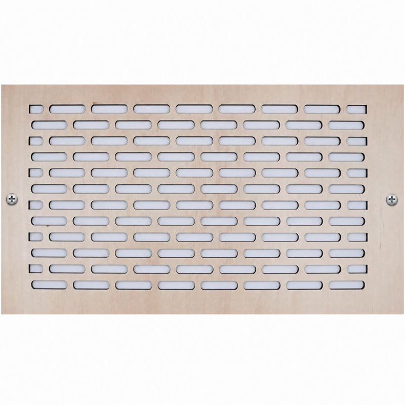 Registres muraux et de plafond Stellar Air 4 x 8 (ouverture de conduit) 6 x 10 - industriel, P 0,25 po x H 4 po x l 8 po