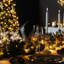 Guirlande lumineuse 400 lumières DEL ambrées / blanches Twinkly Smart Decorations