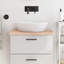 Montea 60cm Solid Wood Bathroom Vanity Top