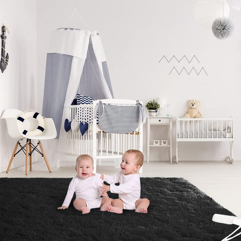 Alonii Solid Colour Area Rug, Rectangle 160 x 230cm