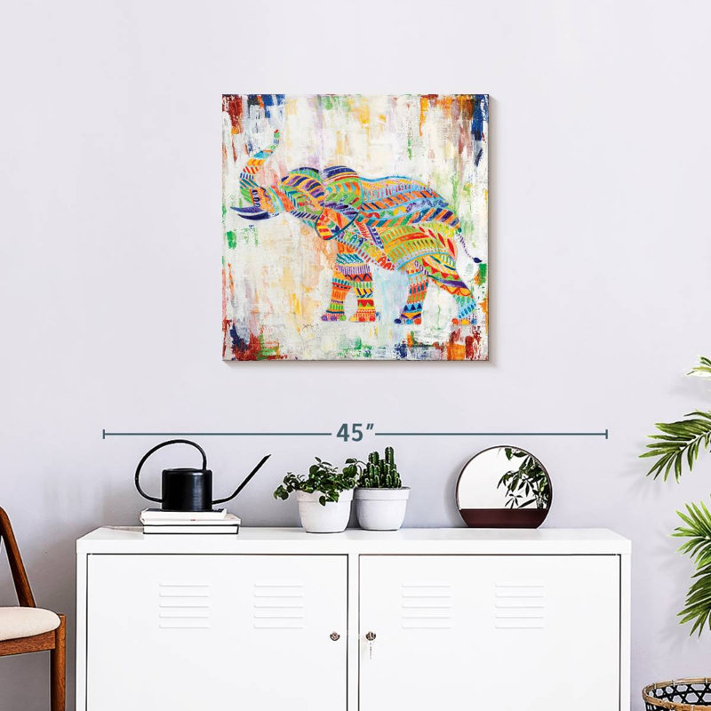 Brampt Magical Elephant, 24" H x 24" W