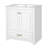 30" Single Bathroom Vanity In Ceramic Sink Without Mirror-220596848