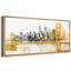 Architecture Building " Iconic Cityscape And Bridge Watercolor Rustic Retro Art Decor Extra Large Pictures "-98042378-111665167