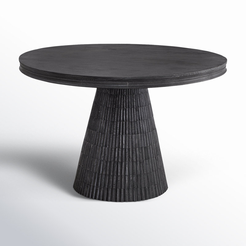 Israel Round Solid Wood Dining Table