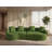 Cloud-Shaped Modular Curved Sofa with No Assembly Required