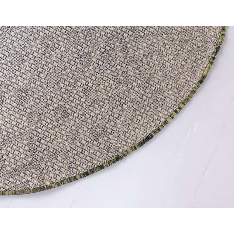 Outdoor Preen Area Rug Seige Color, Rectangle 6' x 9'