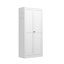 Garde-manger de 61 po en métal blanc avec tablettes réglables