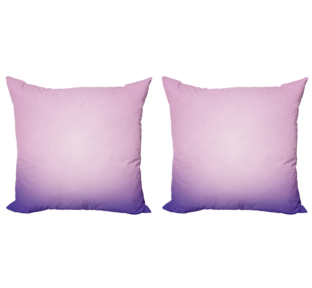 Ambesonne Square Pillow Cover (Set of 2) Ambesonne
