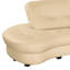 Maura Genuine Leather Curved Corner Sofa -1317447232-1317447235