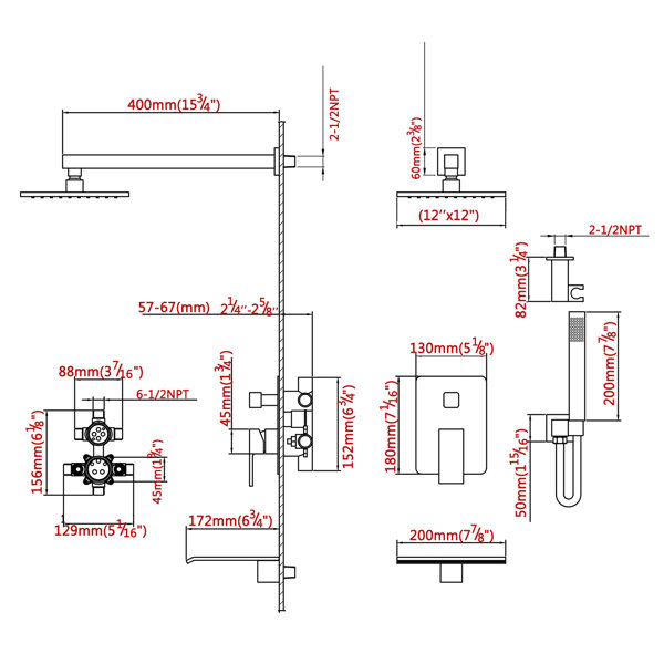 Dimensions du produit