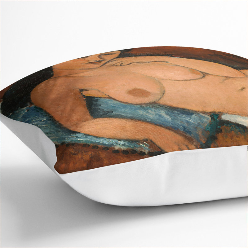 Nude Female Vol.3 Square Throw Cushion, White, 55cm H x 55cm W x 20cm D