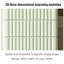 Commode d'appoint 59,06 "Green Standard
