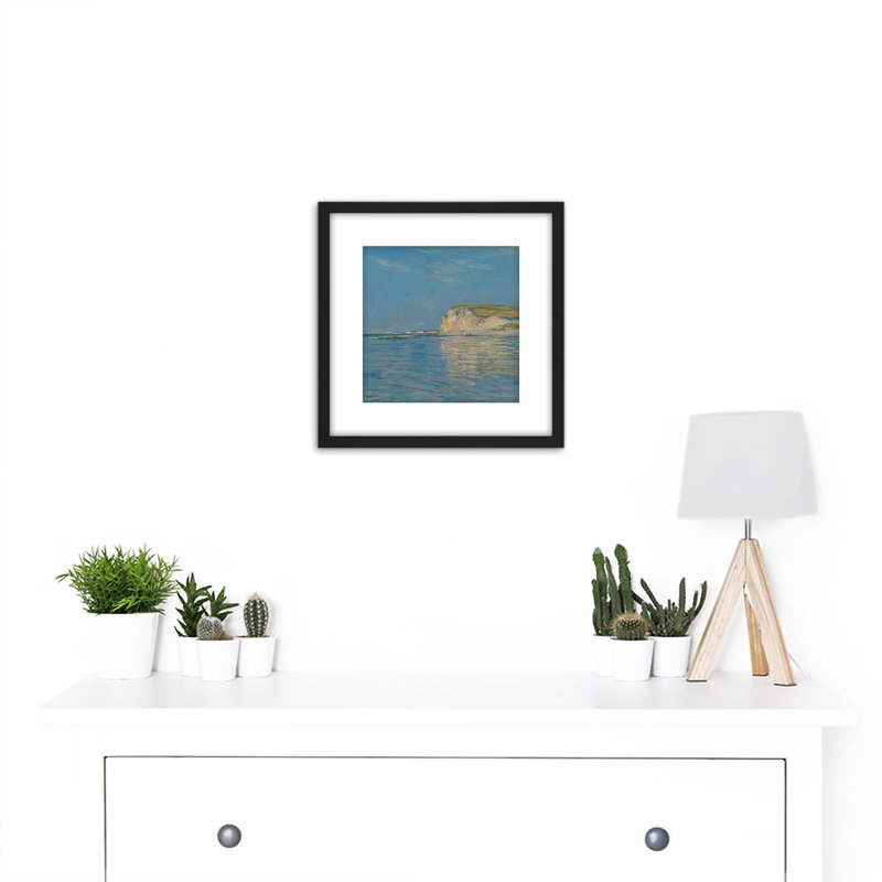 Low Tide Pourville Dieppe by Claude Monet - Single Picture Frame Painting