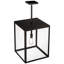 Luminaire suspendu carré 1 lumière