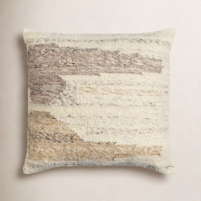 Dia Abstract Wool Blend Pillow Cover
