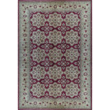 Hand-Knotted High-Quality Red and Gold Area Rug