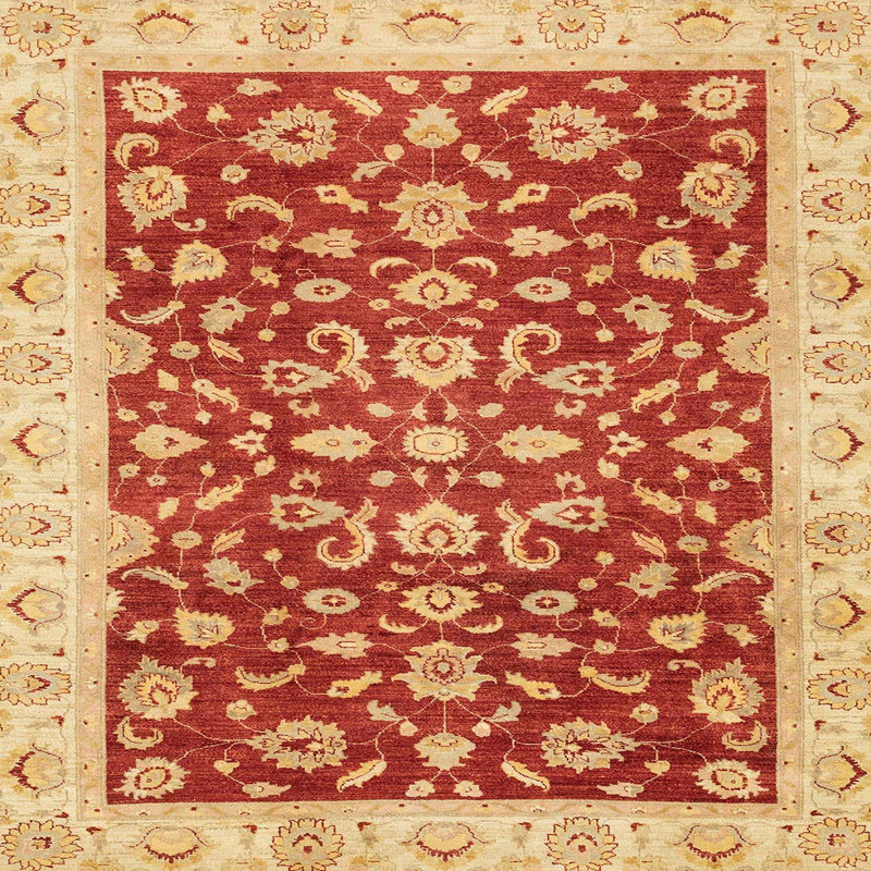 Abstract Indoor Rug, Square 6'