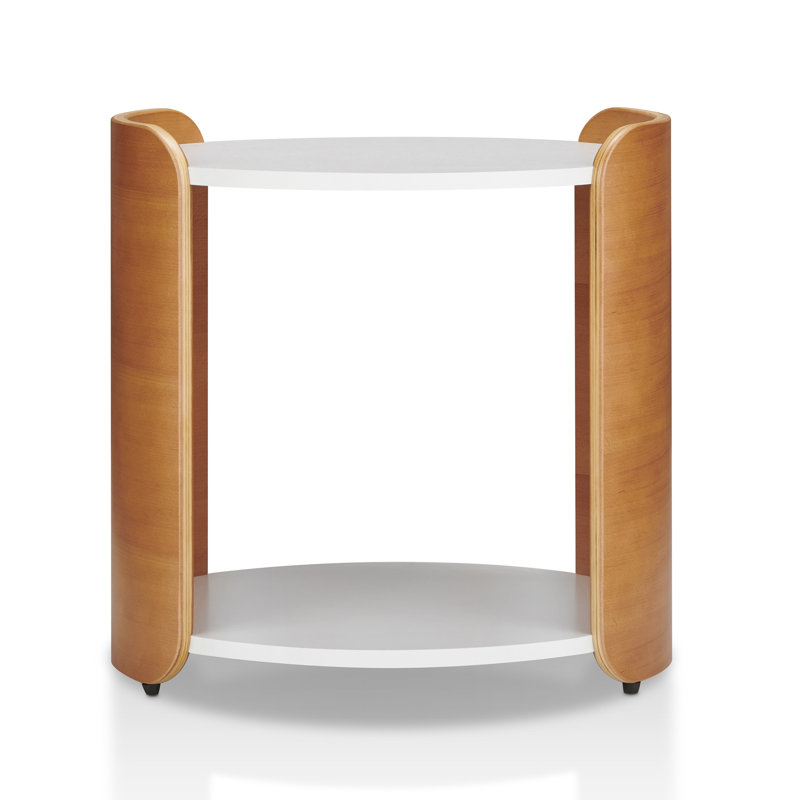 Keely Floor Shelf End Table