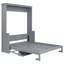 Queen Size Murphy Bed With A Shelf-948248296