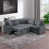 Gray Chenille is out of stock selected