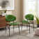 Chaise d'appoint rembourrée Schrader