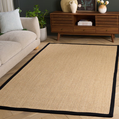 Tapis uni en fibres de sisal Trinidad