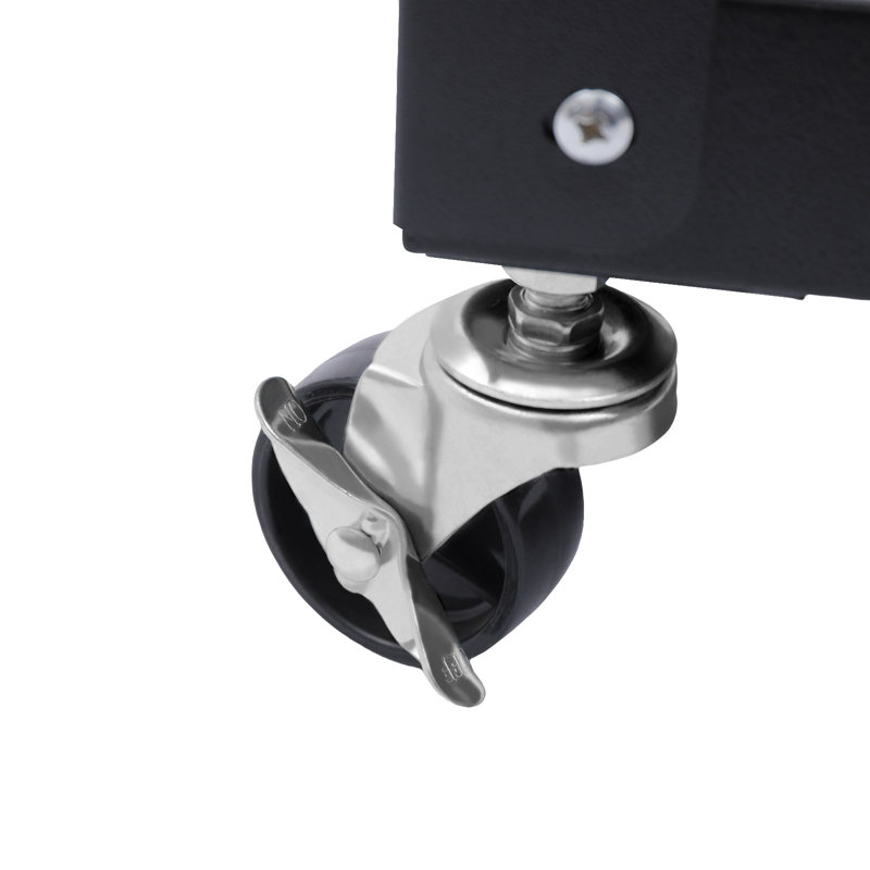 Media Cart Duty AV Cart Fit for Offices and Schools with Universal Wheels