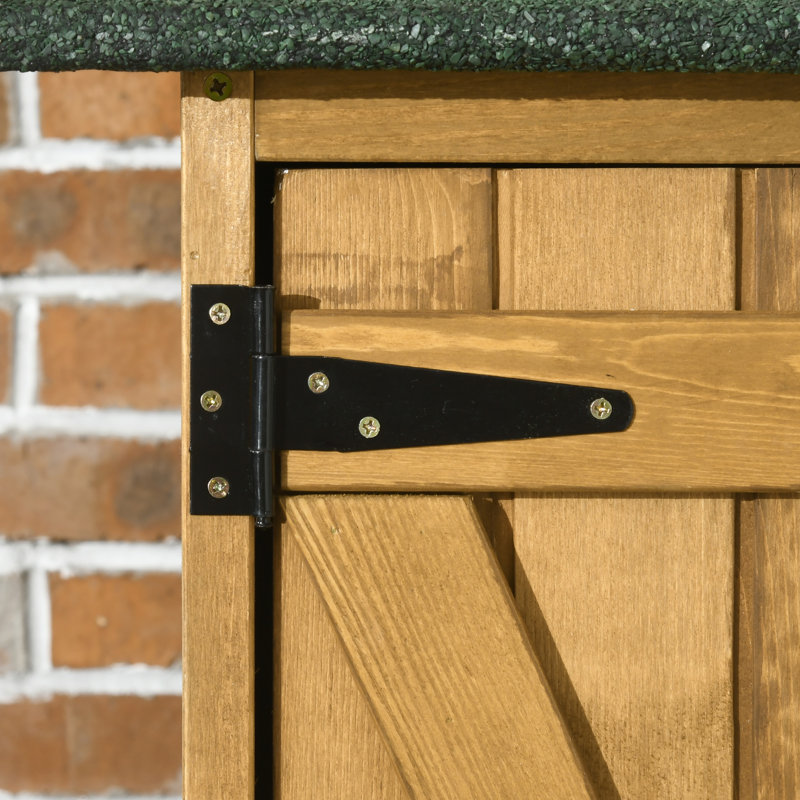 Armoire de rangement en bois pour l'extérieur Outsunny